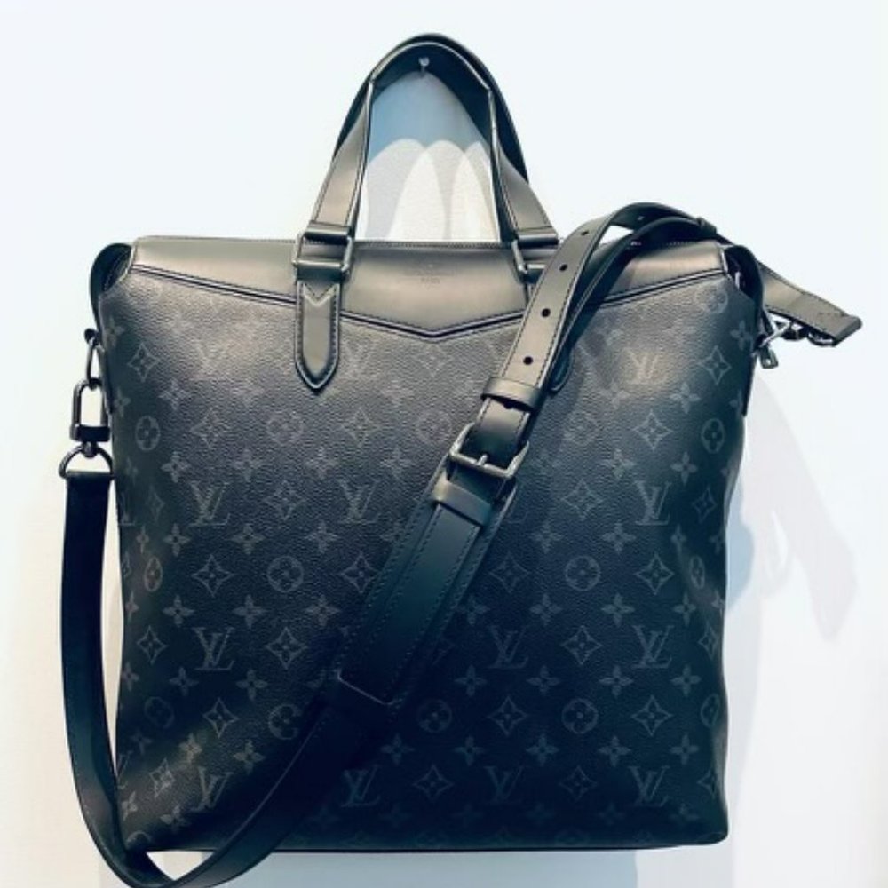 Louis Vuitton Briefcase Explorer Black Eclipse Monogram